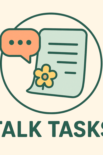 Talk Tasks 15.09.25