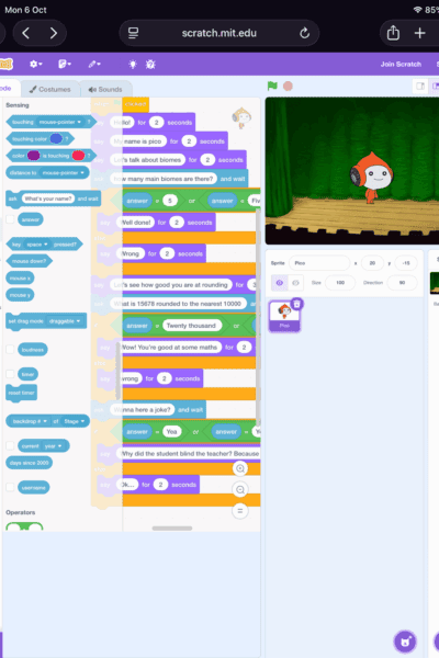 Y5: Scratch algorithms