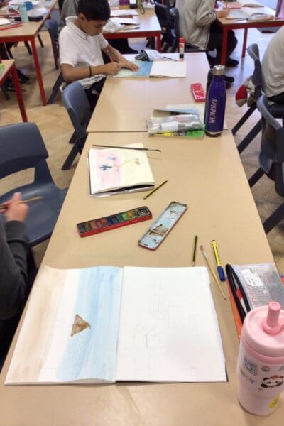 Y5: WW2 themed Paul Nash art