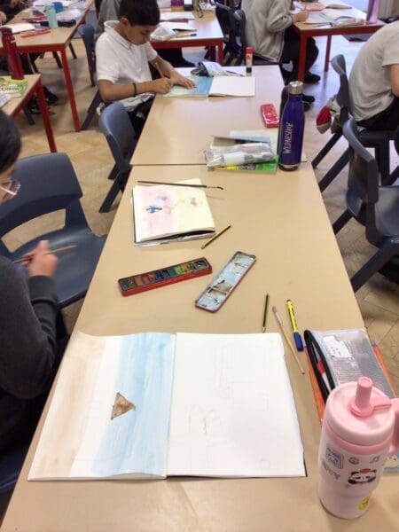 Y5: WW2 themed Paul Nash art