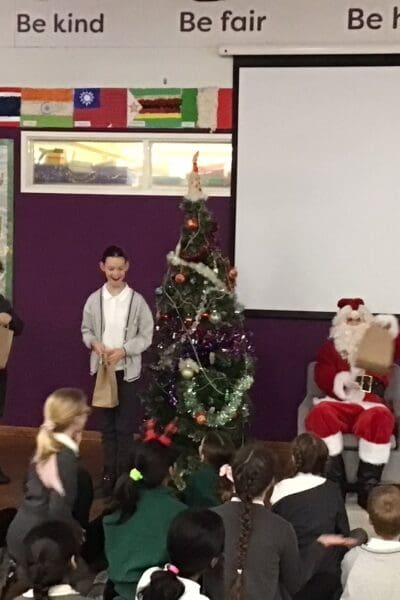 Y5: Visit from Santa