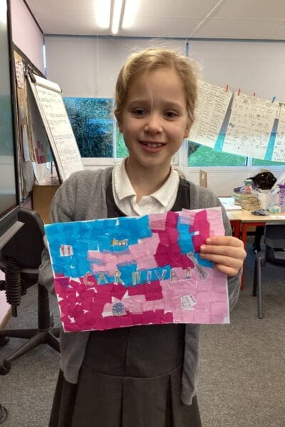 4L Arts Week Collaging