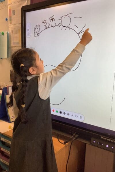 Invention Week - story telling in Reception!