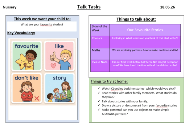 Talk Tasks 18.05.2026