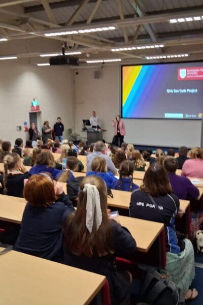 Y5 Girls Can Code event