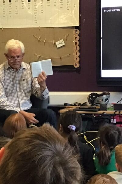 Mr Frostbite visits year 1