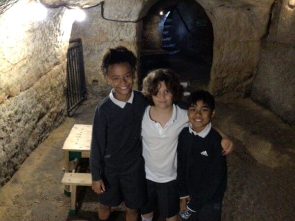 4P’s Trip to Nottingham Caves!