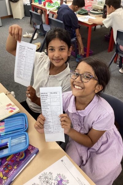 Keeping Cool In Year 4!