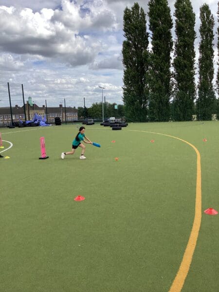 Year 4 Cricket Session