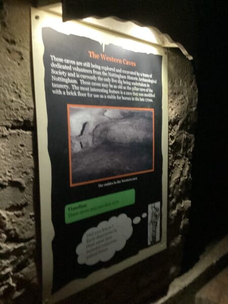 4T visit to Nottingham Caves!