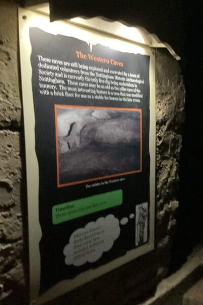 4T visit to Nottingham Caves!