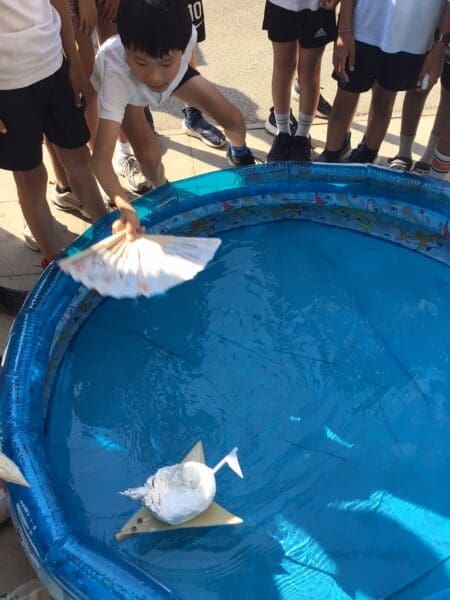 Y5: Boats to test water resistance