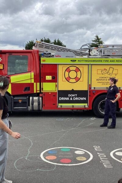 Firefighter Visit