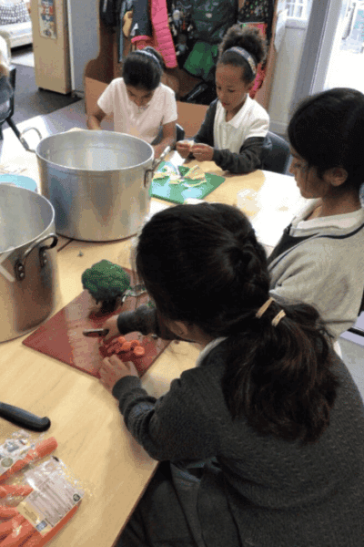 Year 4 Making Stone Soup!